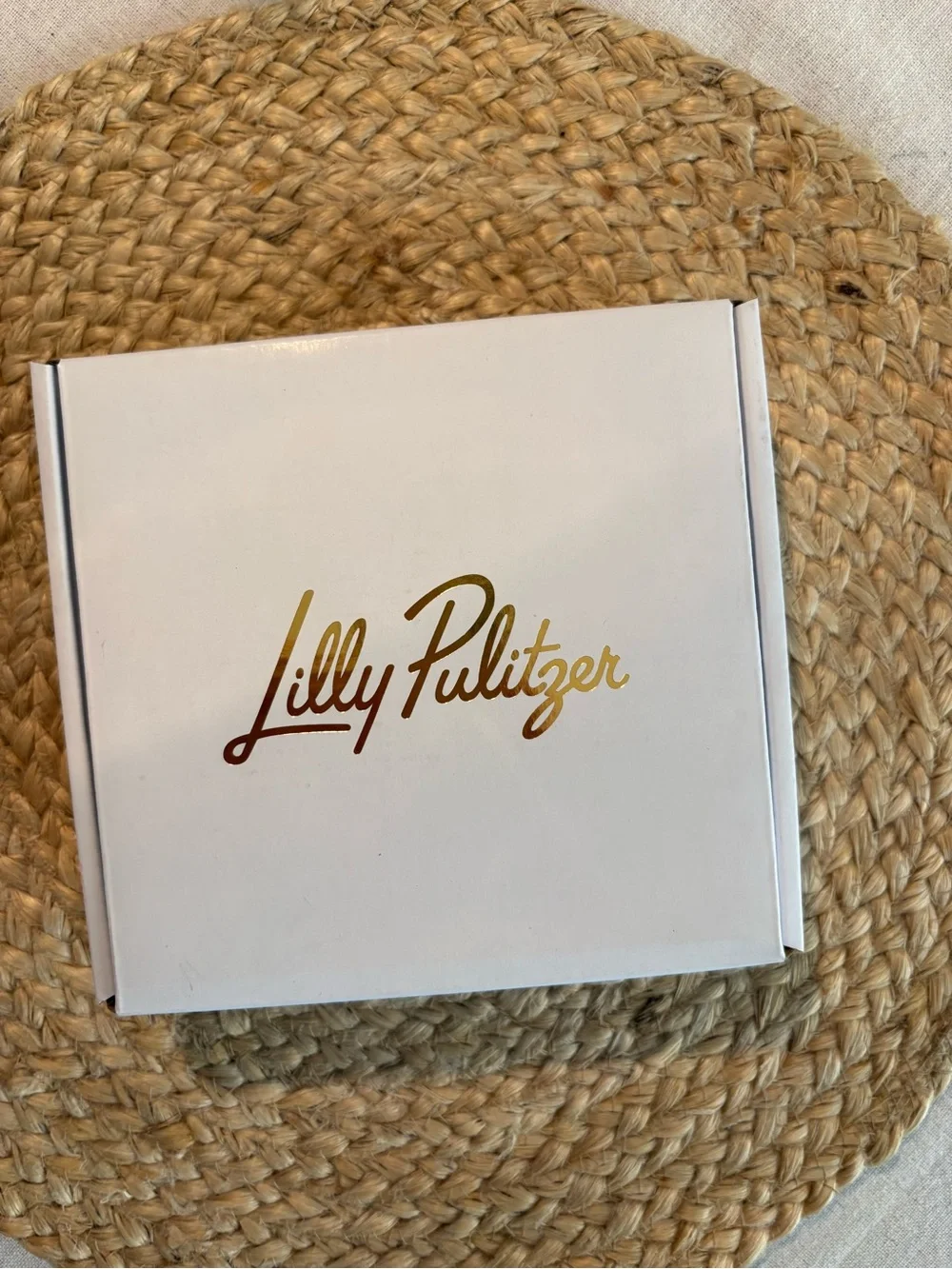 Lilly Pulitzer Napkin Holder, Weight, Napkins